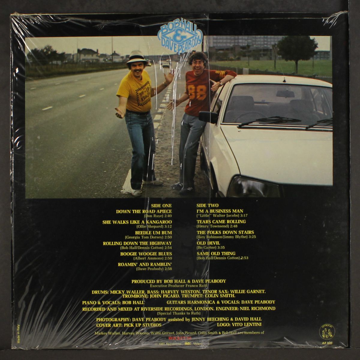 down the road apiece by BOB HALL & DAVE PEABODY