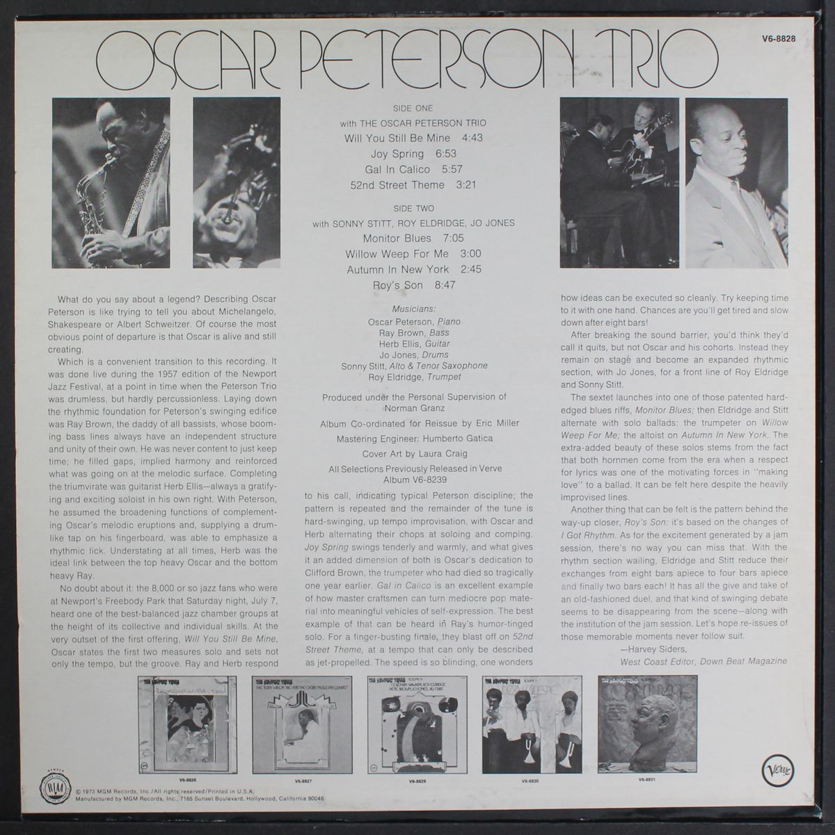 the newport years, vol. 3 by OSCAR PETERSON ETC.