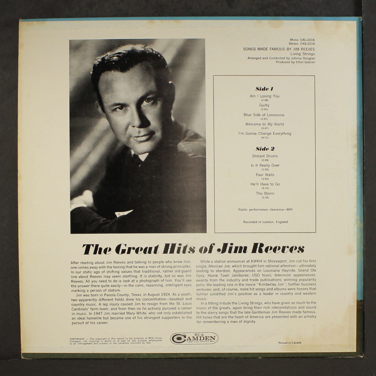 songs made famous by jim reeves by LIVING STRINGS