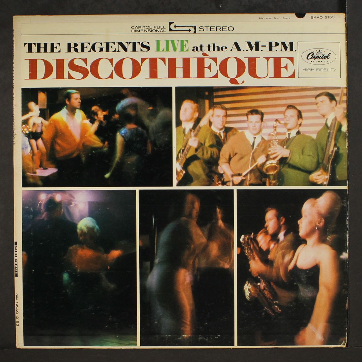 live at the a.m.-p.m. discotheque by REGENTS