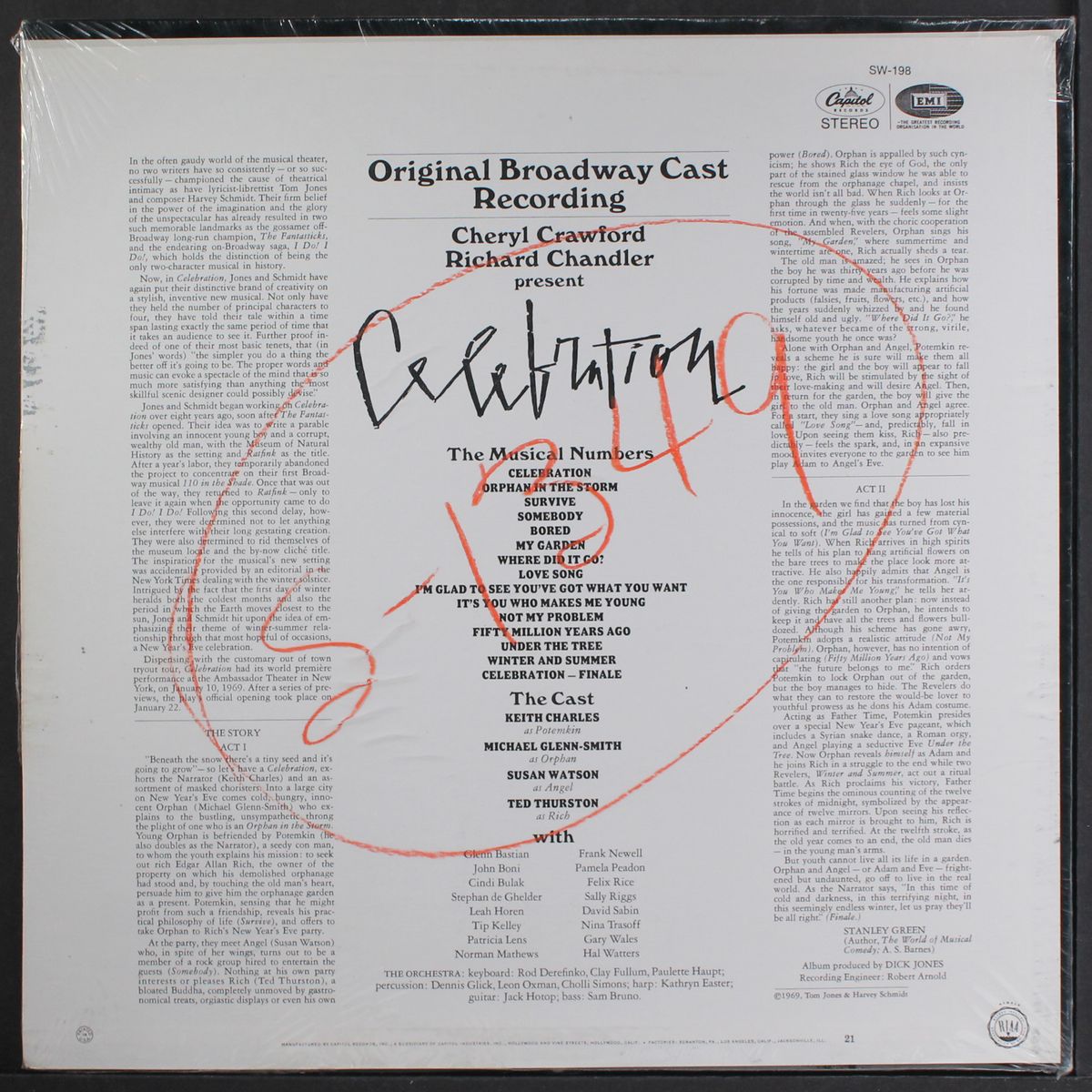 celebration by ORIGINAL CAST