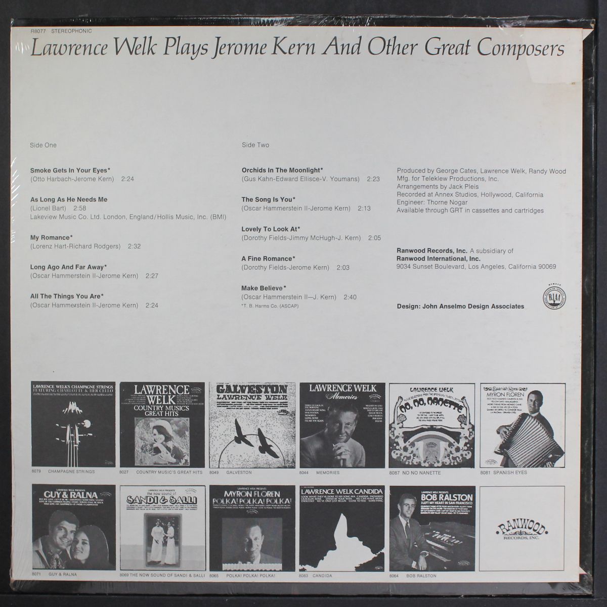 plays jerome kern & other great composers by LAWRENCE WELK
