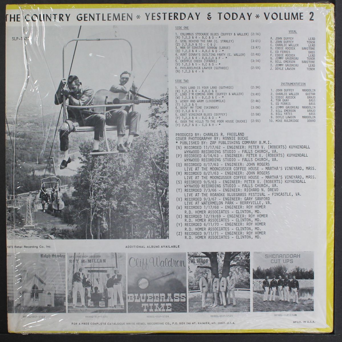 yesterday & today, vol. 2 by COUNTRY GENTLEMEN