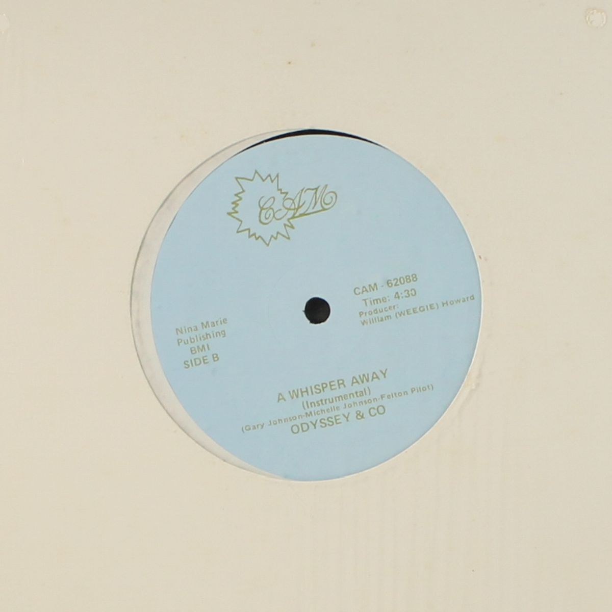 a whisper away / instrumental by ODYSSEY AND COMPANY