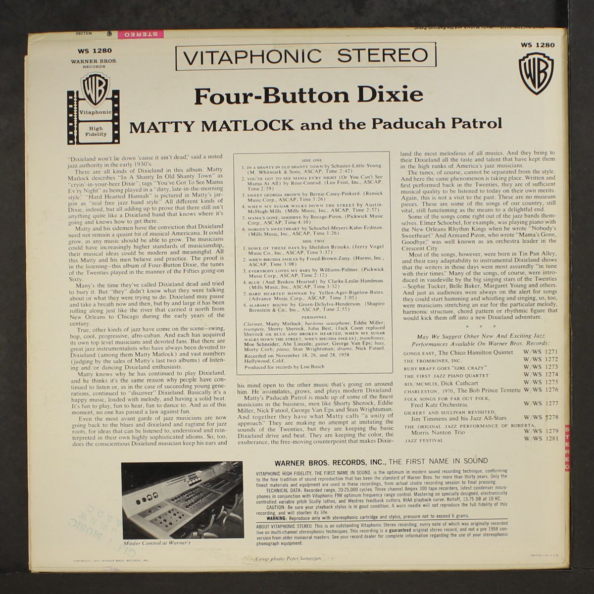 four-button dixie by MATTY MATLOCK & PADUCAH PATROL