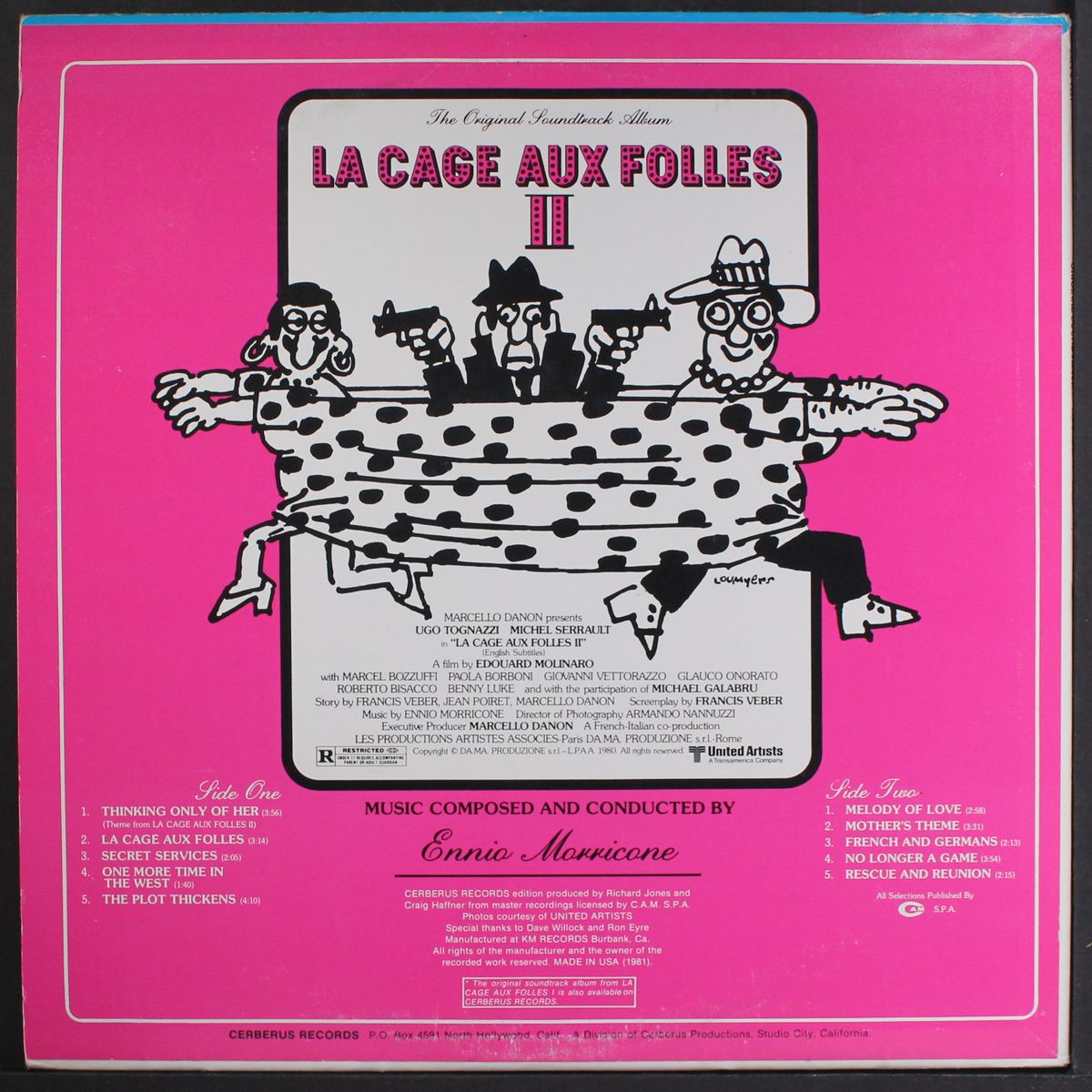 la cage aux folles 2 by ENNIO MORRICONE