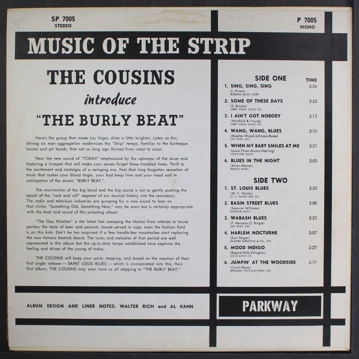 music of the strip by COUSINS