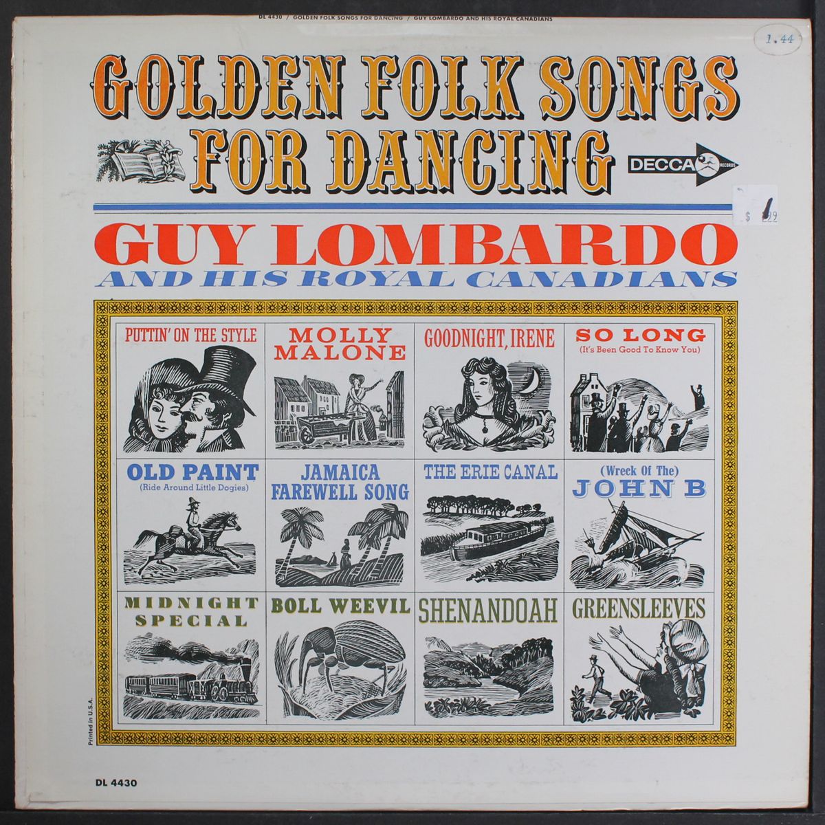 golden folk songs for dancing by GUY LOMBARDO
