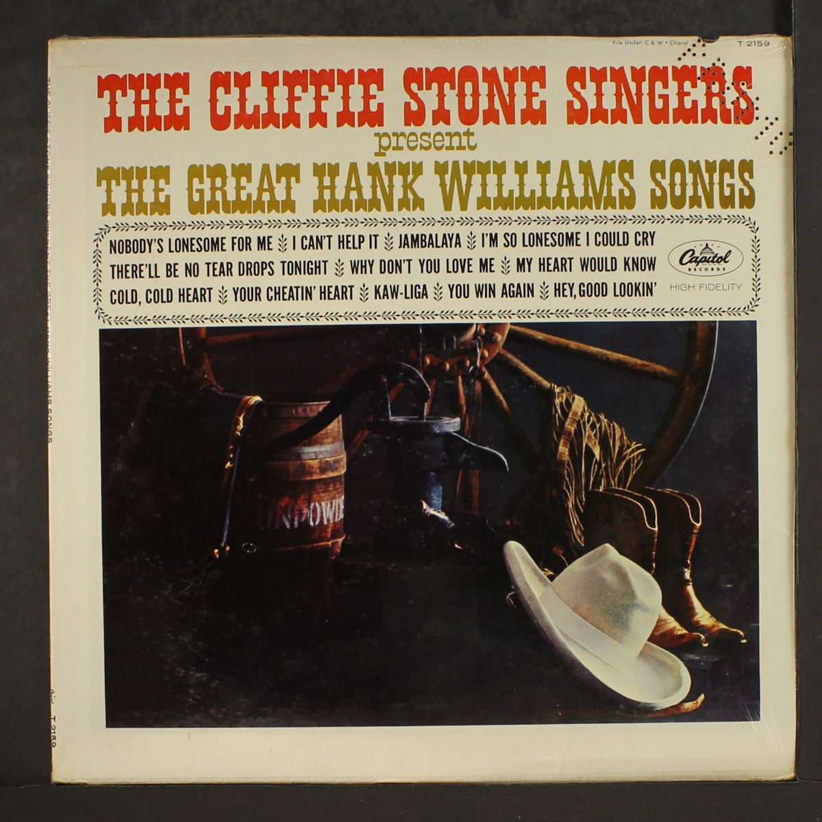the great hank williams songs by CLIFFIE STONE
