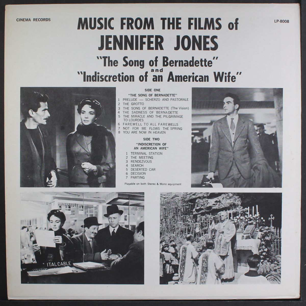 music from the films of jennifer jones by SOUNDTRACK