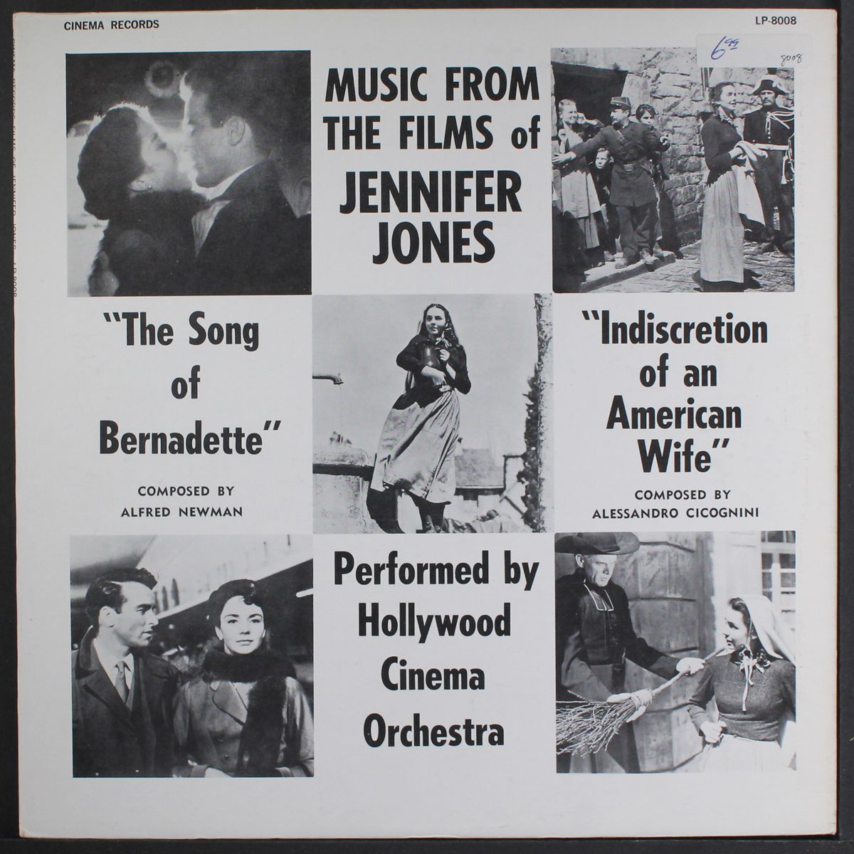 music from the films of jennifer jones by SOUNDTRACK