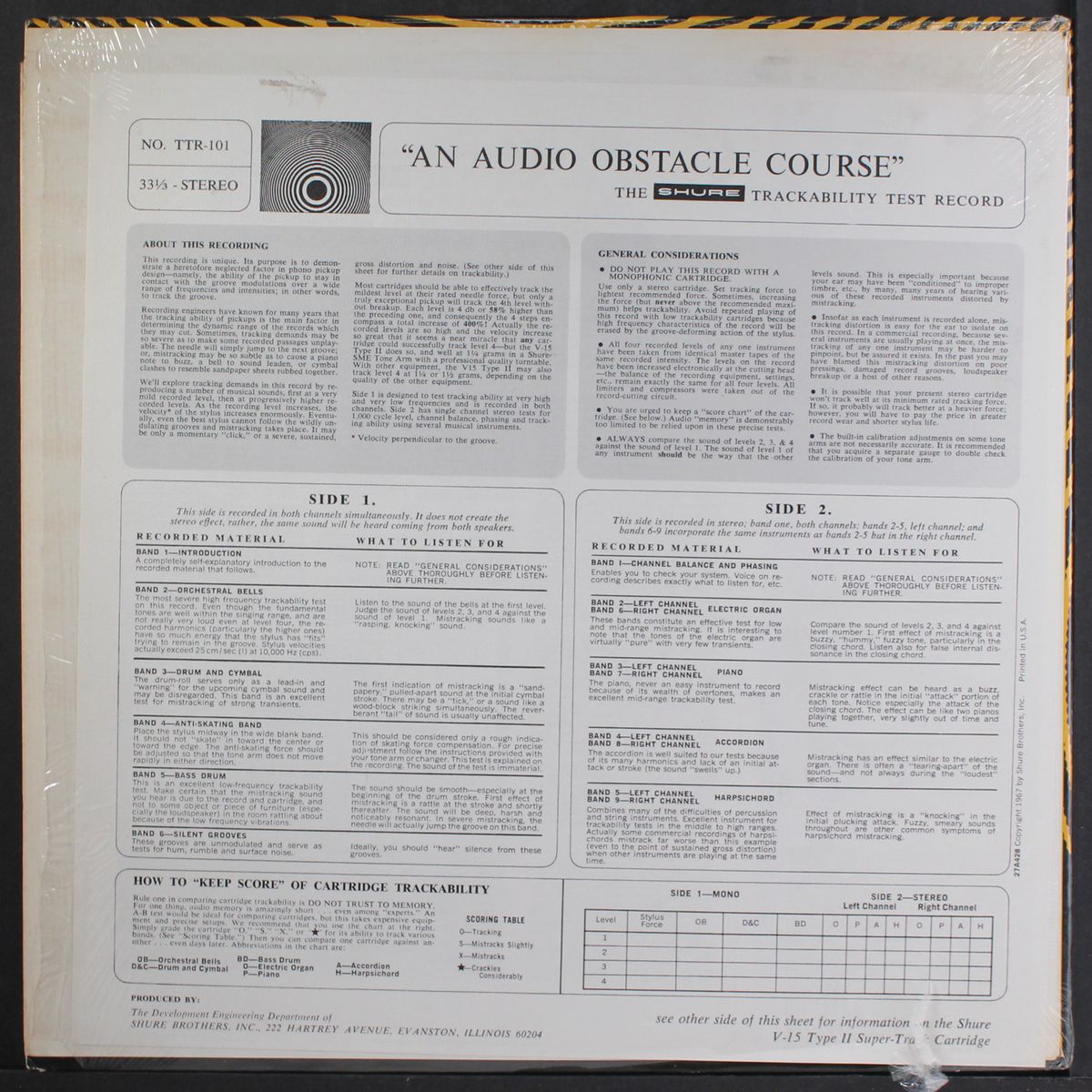 an audio obstacle course by SOUND EFFECTS