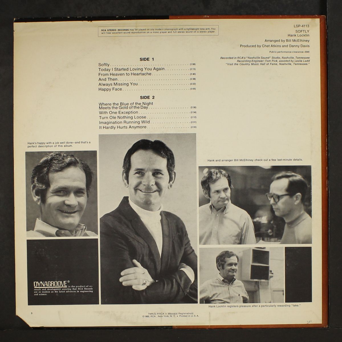 softly by HANK LOCKLIN