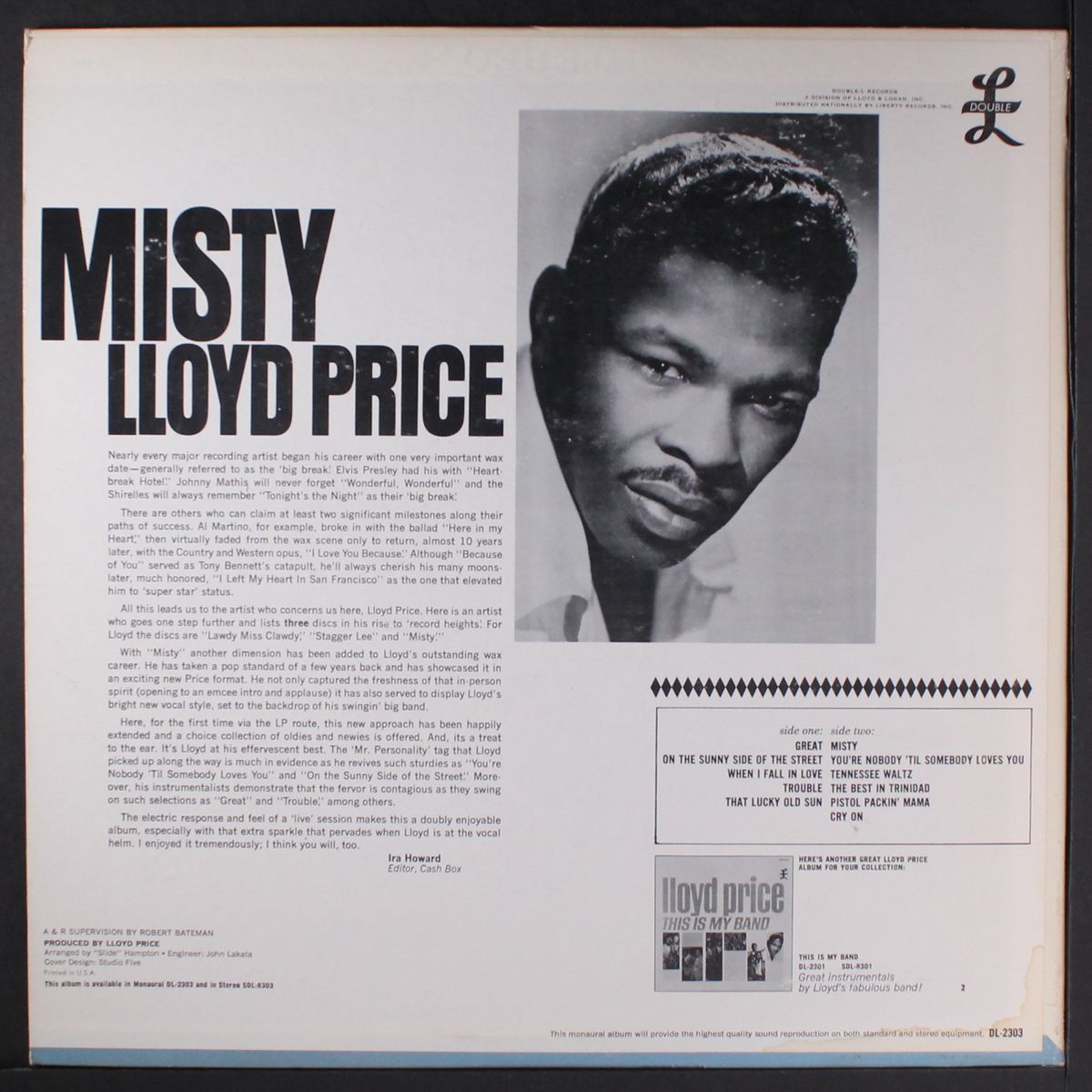 misty by LLOYD PRICE