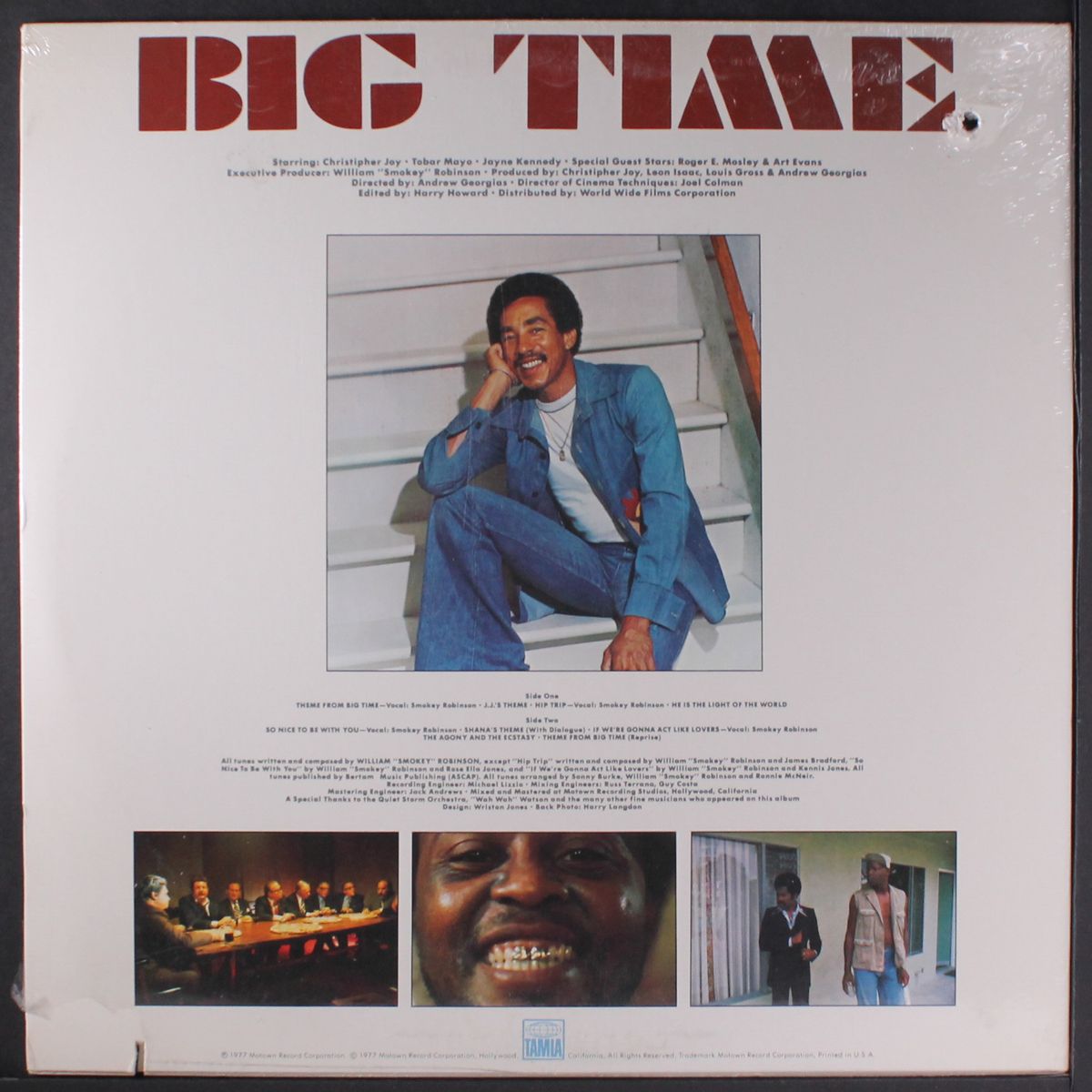 big time soundtrack by SMOKEY ROBINSON