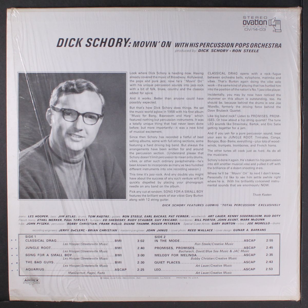 movin' on by DICK SCHORY