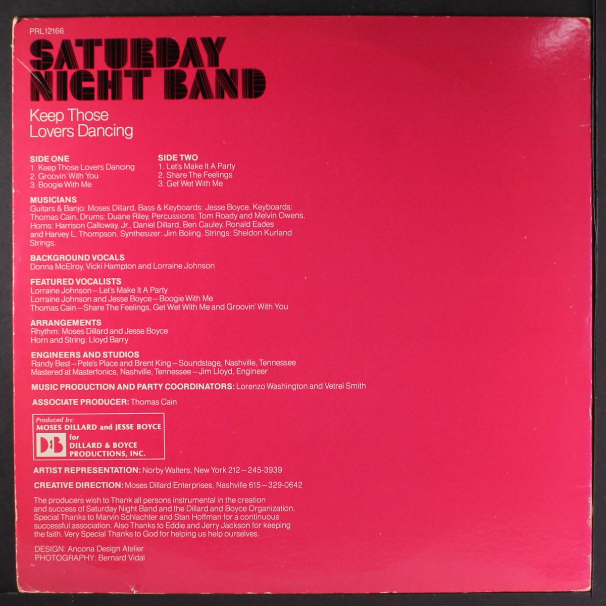 keep those lovers dancing by SATURDAY NIGHT BAND