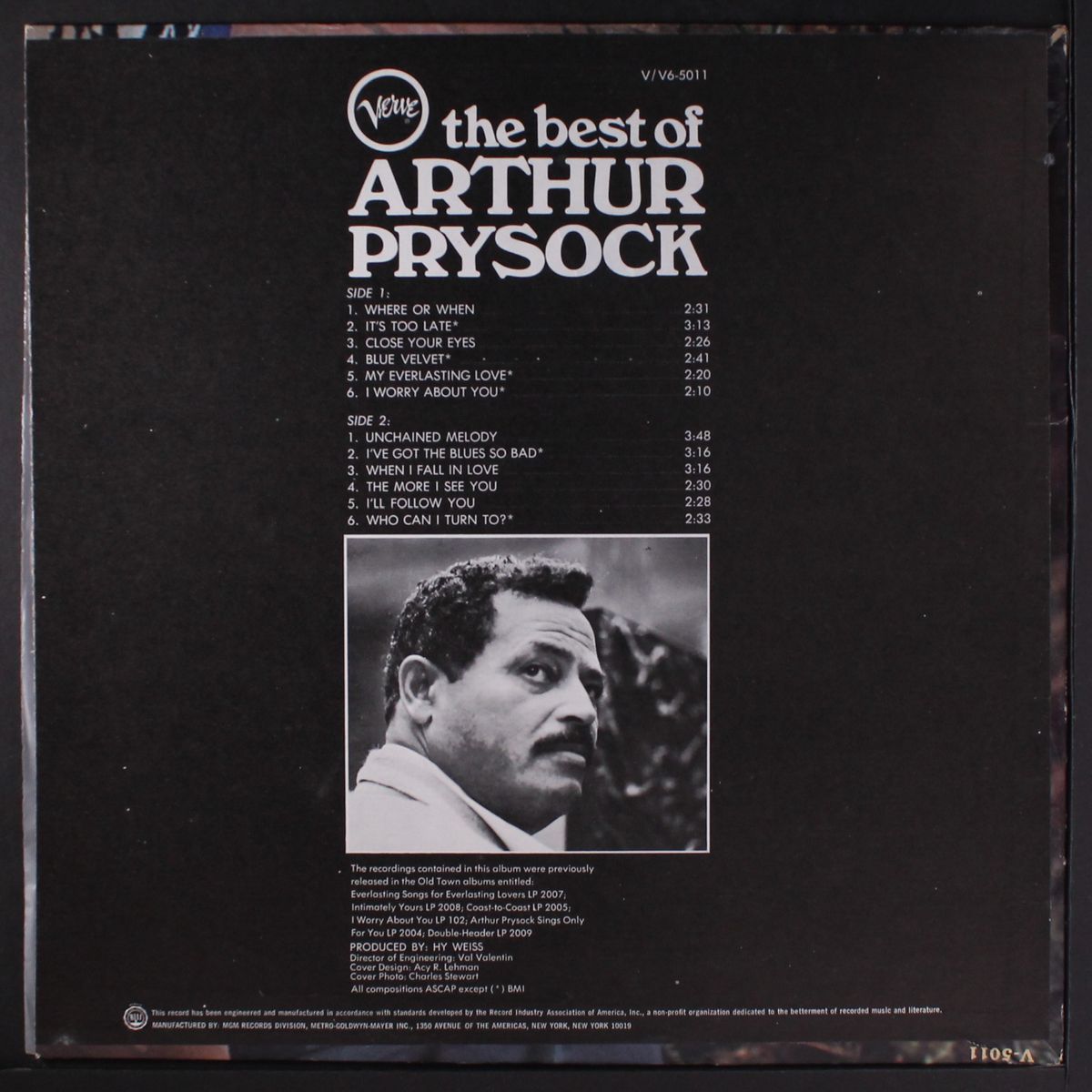 best of by ARTHUR PRYSOCK