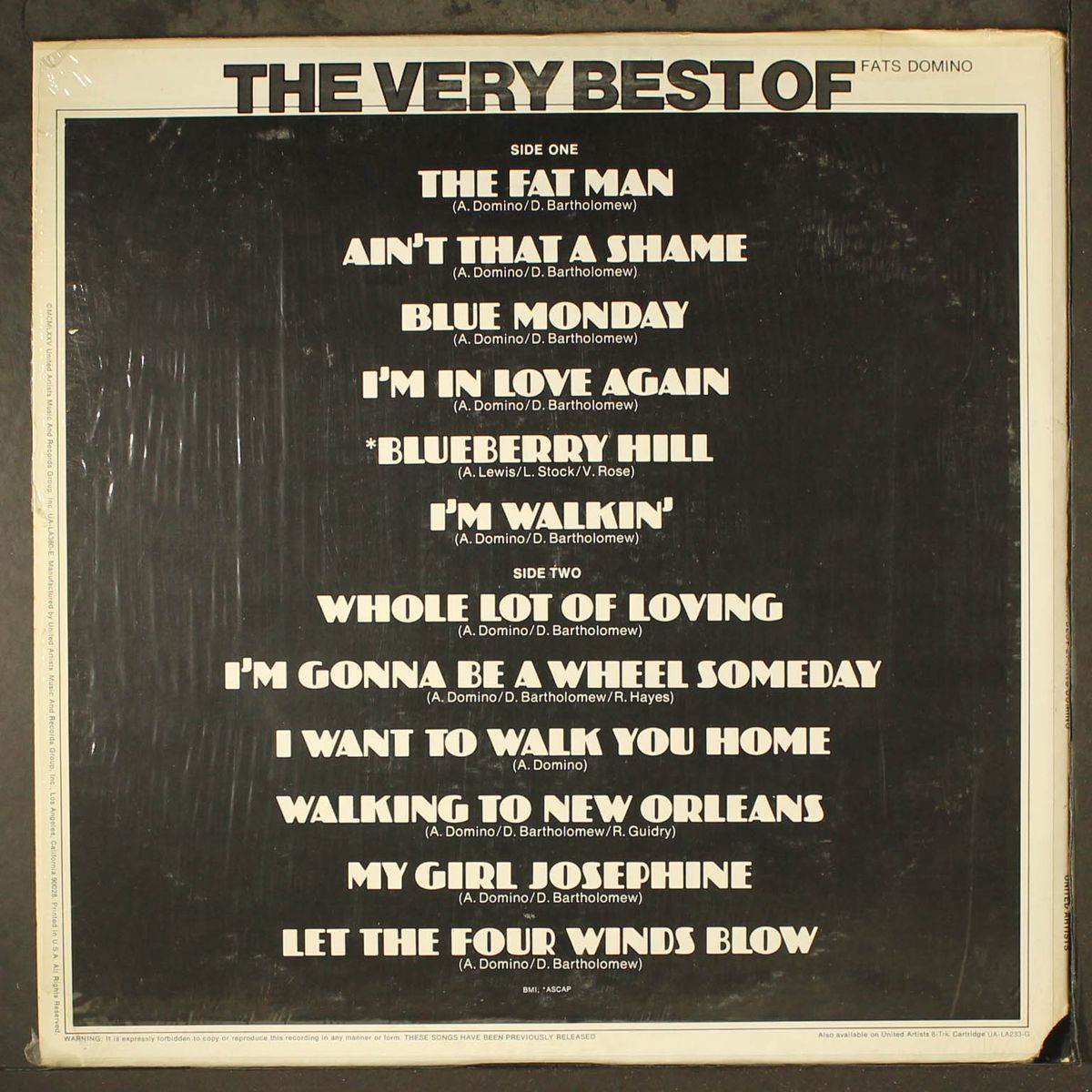 the very best of by FATS DOMINO