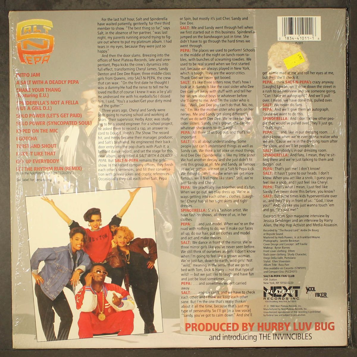a salt with a deadly pepa by SALT-N-PEPA