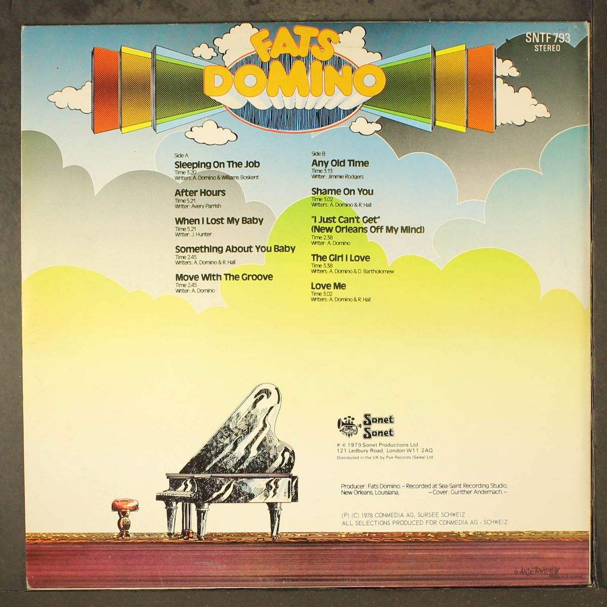 sleeping on the job by FATS DOMINO