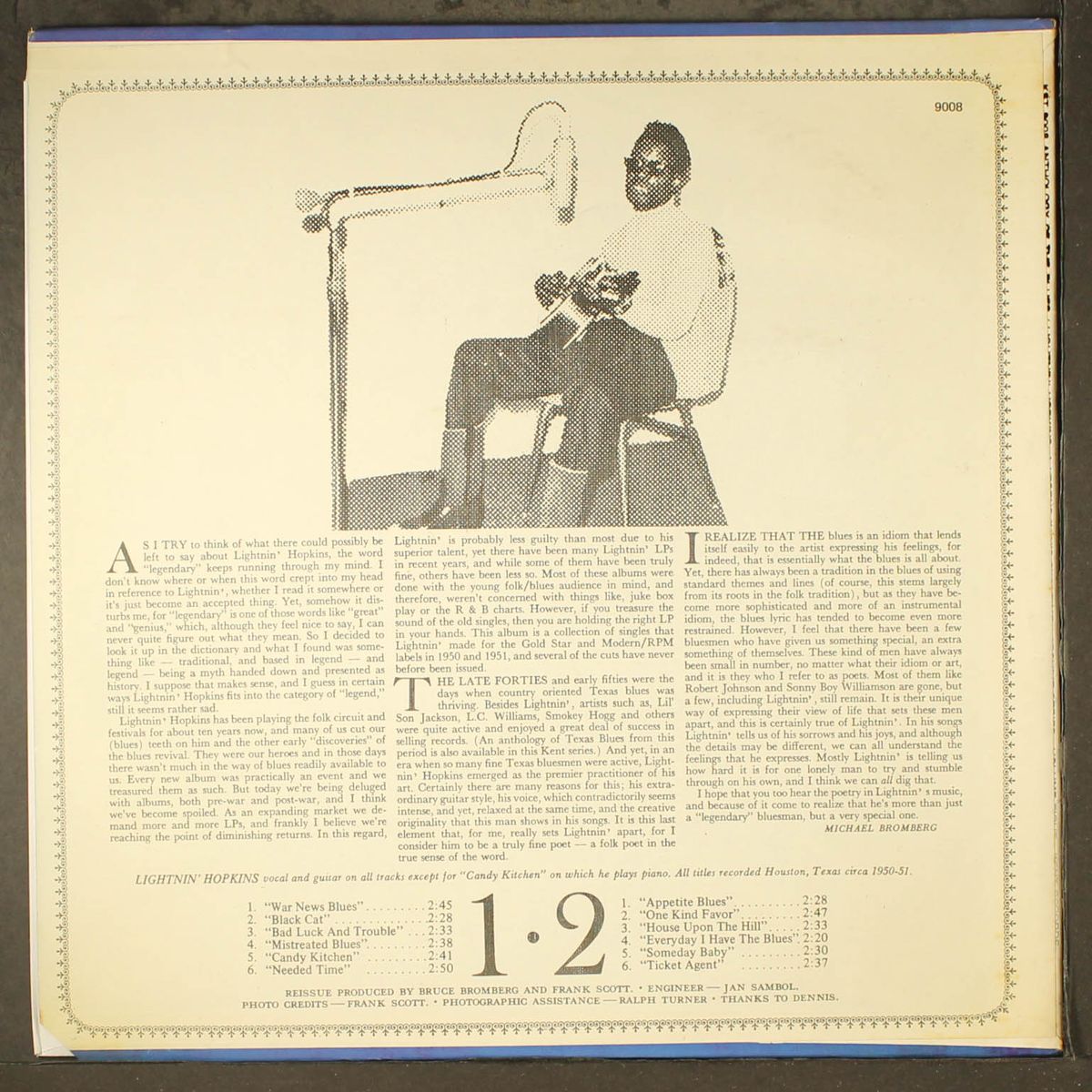 a legend in his own time by LIGHTNIN' HOPKINS