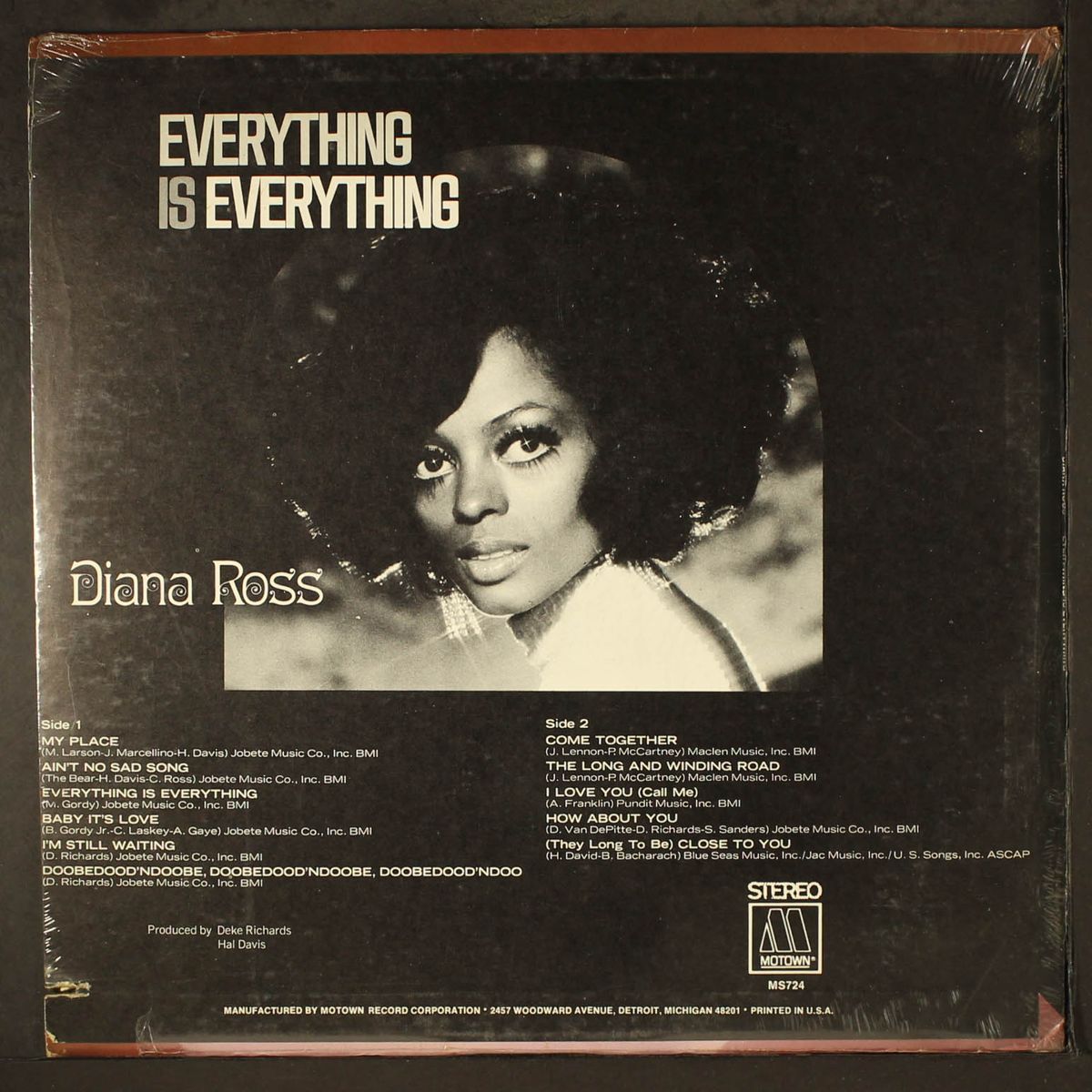 everything is everything by DIANA ROSS