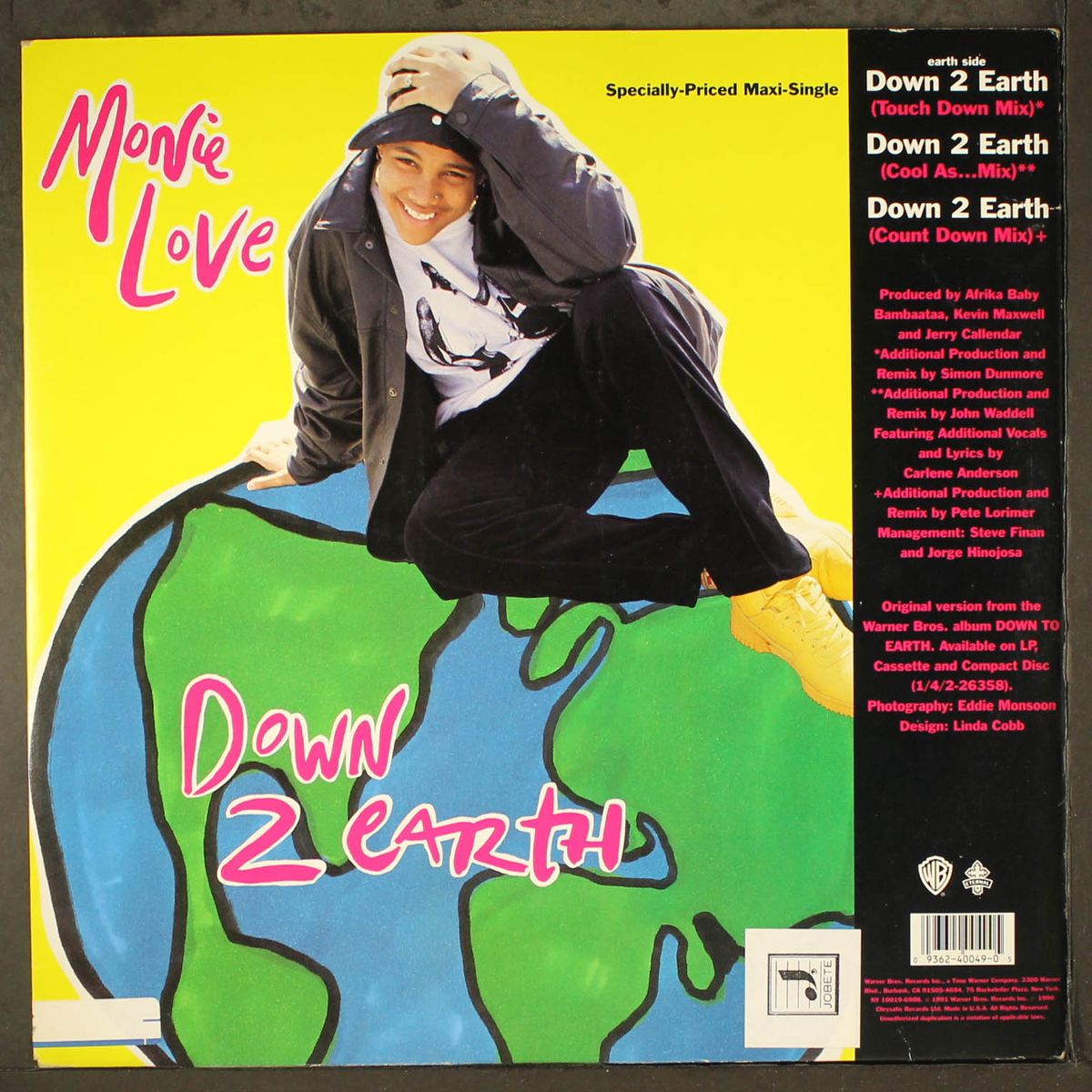 don't funk wid the mo / down 2 earth by MONIE LOVE
