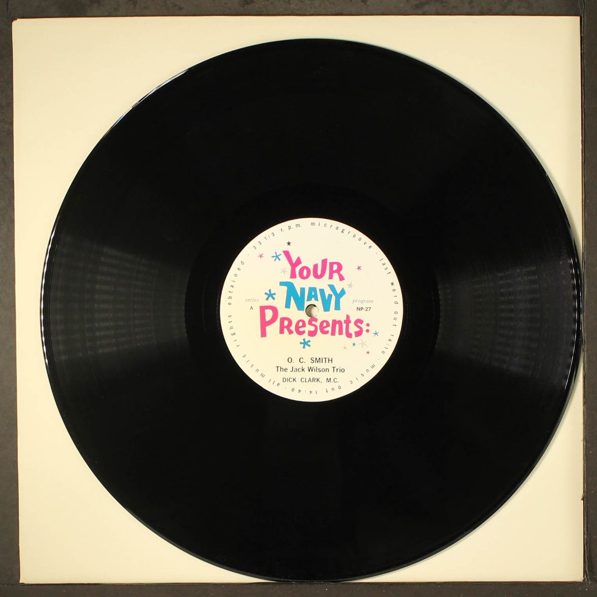 your navy presents by O.C. SMITH
