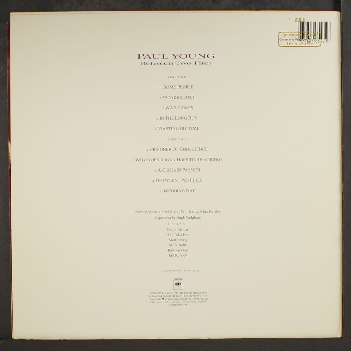 between two fires by PAUL YOUNG