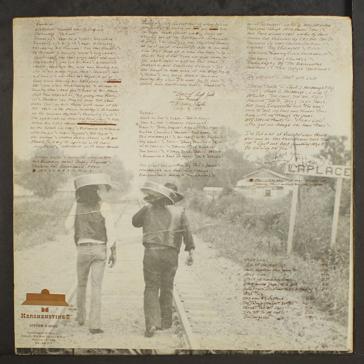enjoy a touch of the west by RAMBLIN