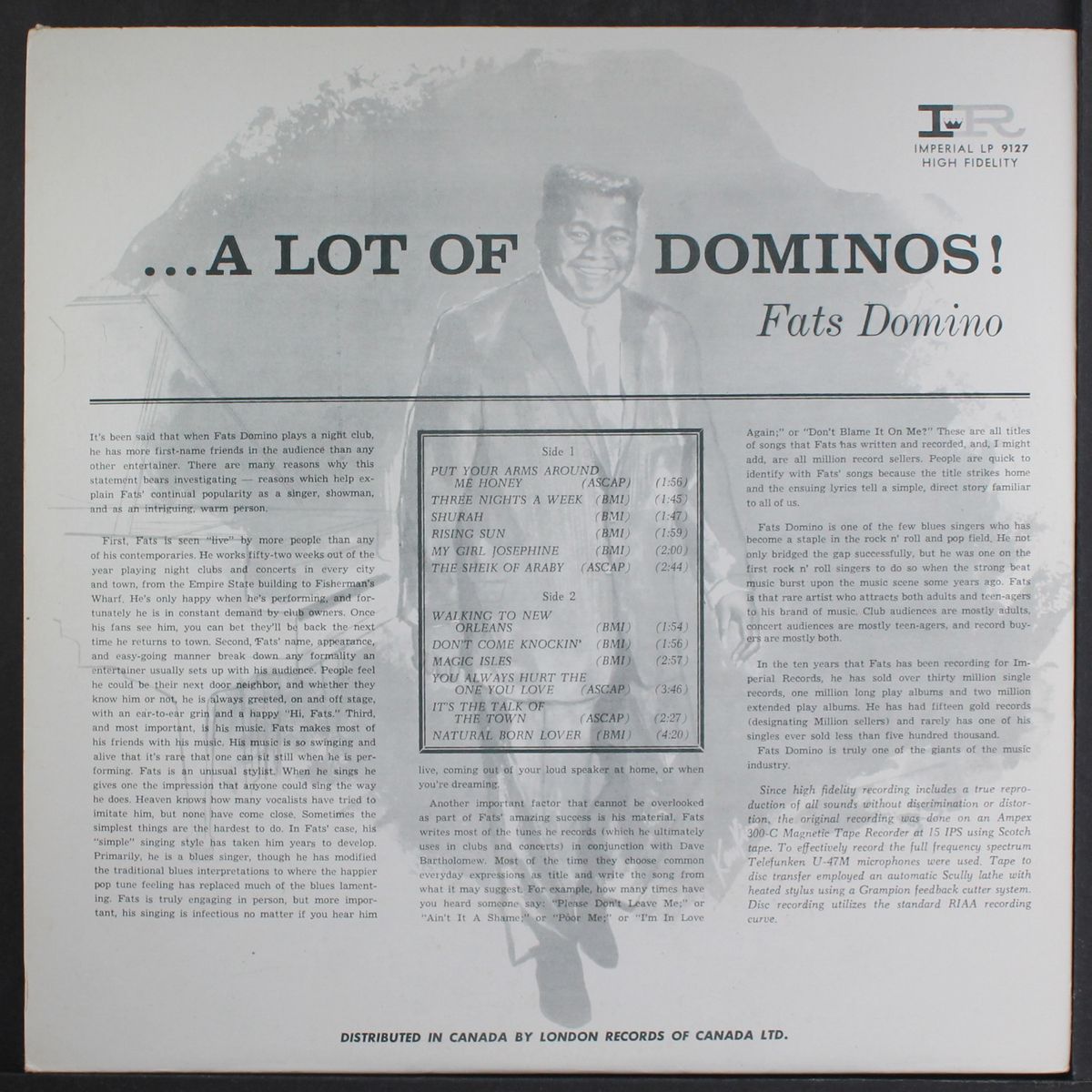 a lot of dominos! by FATS DOMINO