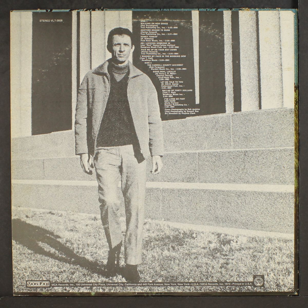 walking on new grass by MEL TILLIS