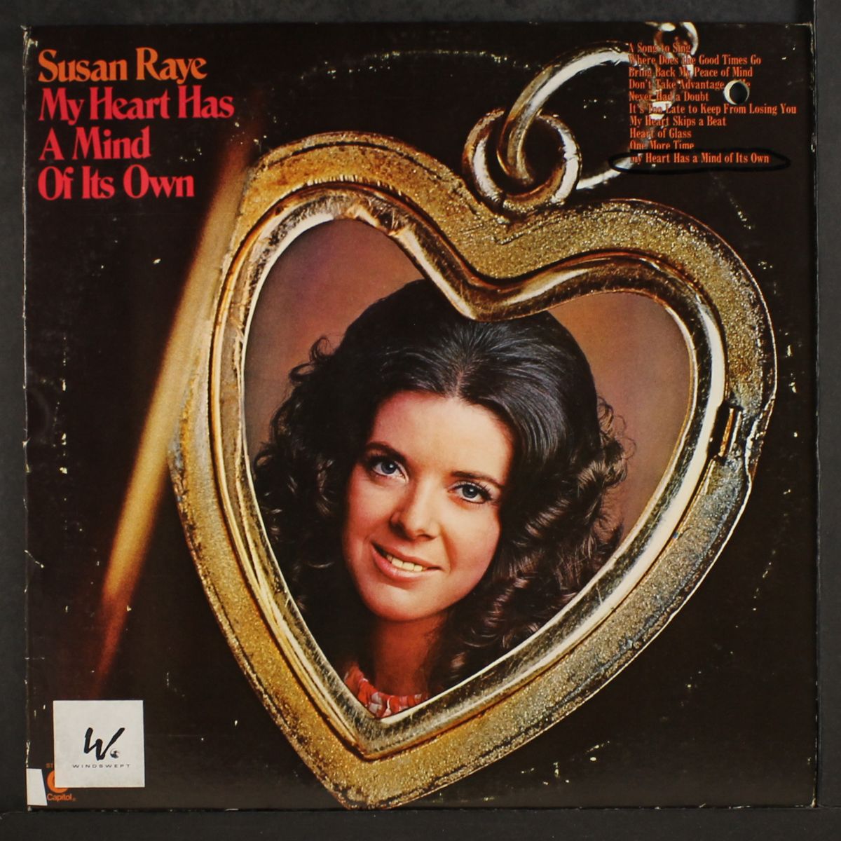 my heart has a mind of its own by SUSAN RAYE