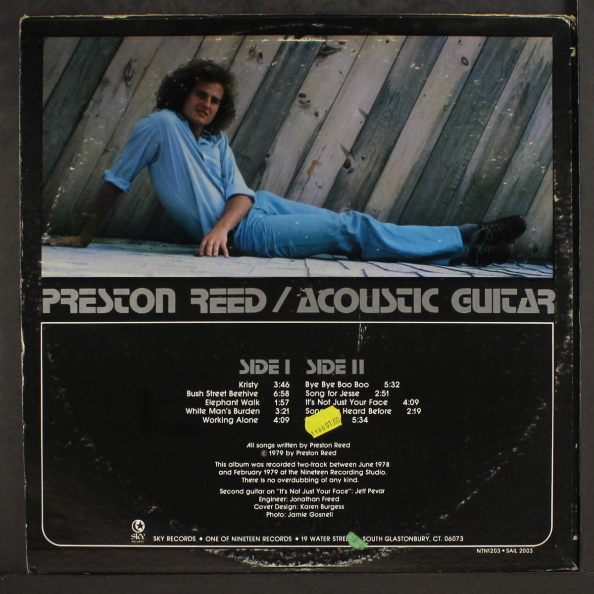 acoustic guitar by PRESTON REED