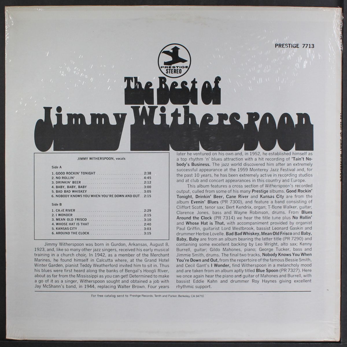 best of by JIMMY WITHERSPOON
