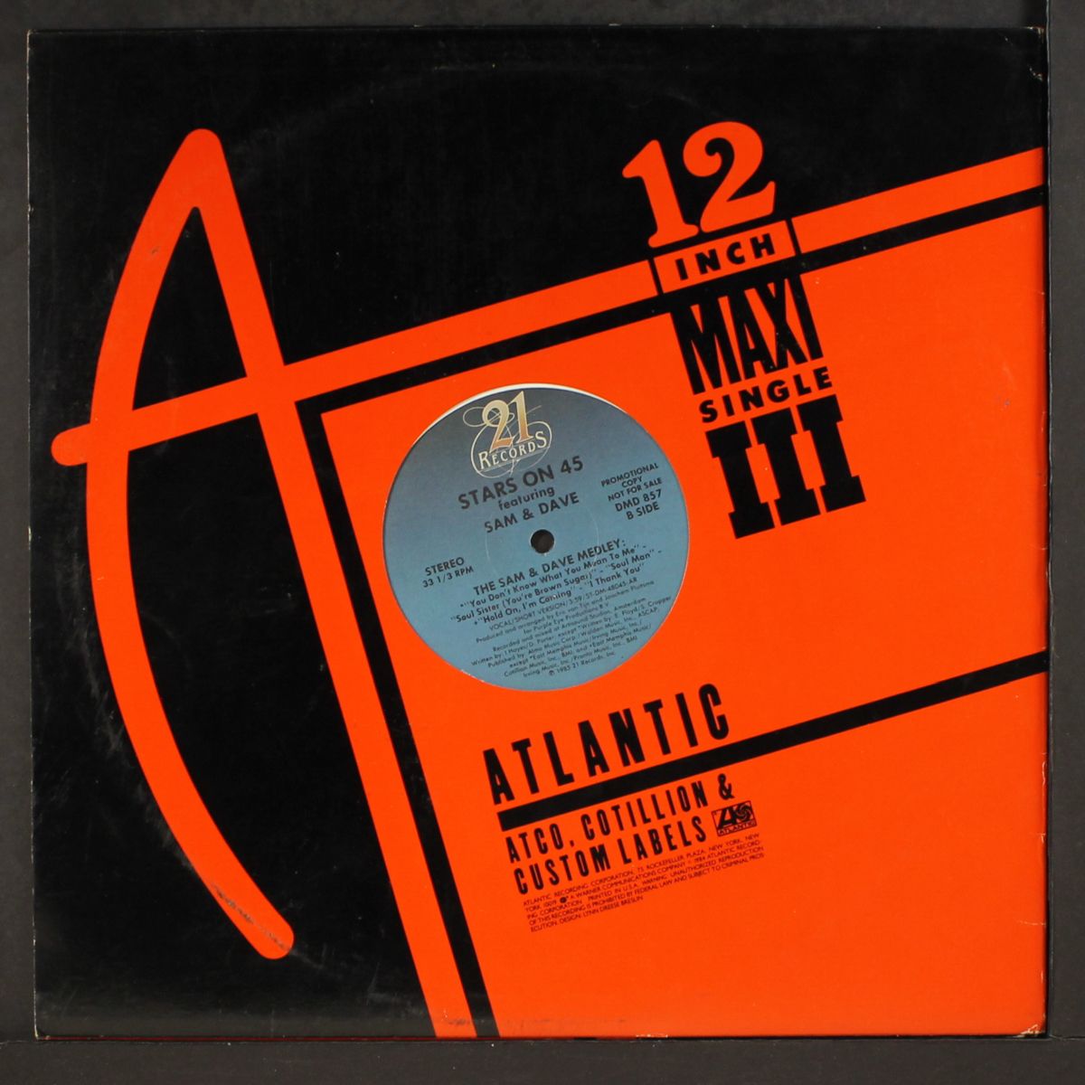 sam & dave medley / short by STARS ON 45