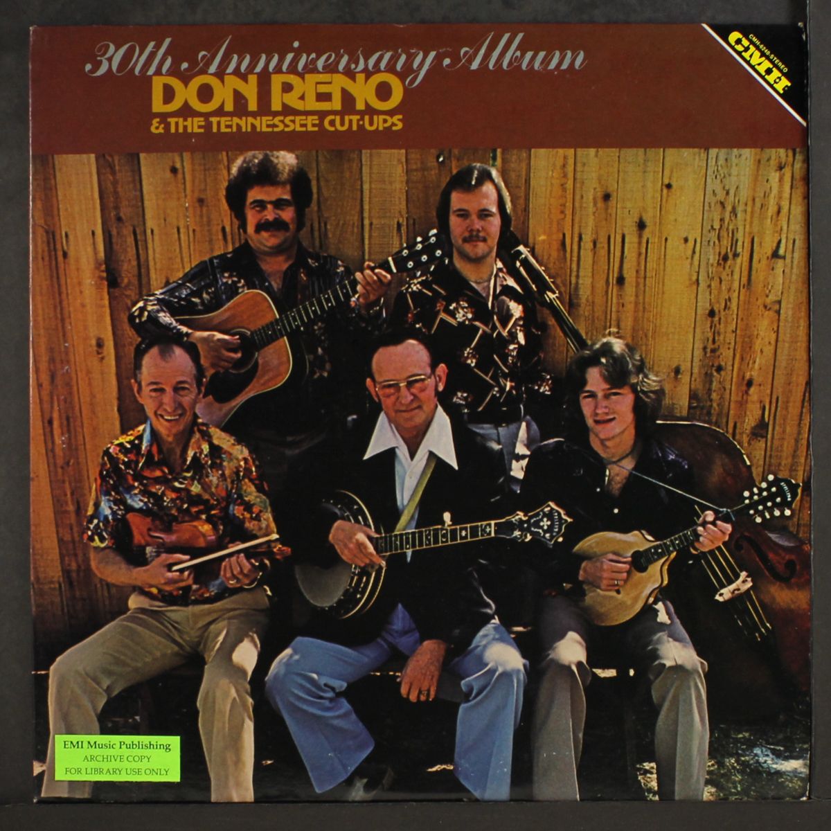 30th anniversary album by DON RENO