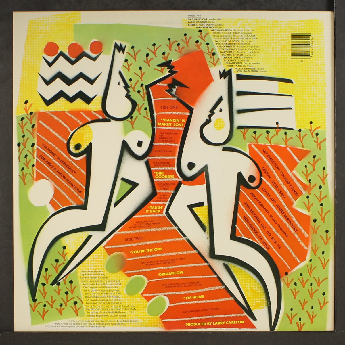 dancin' is makin' love by GAP MANGIONE