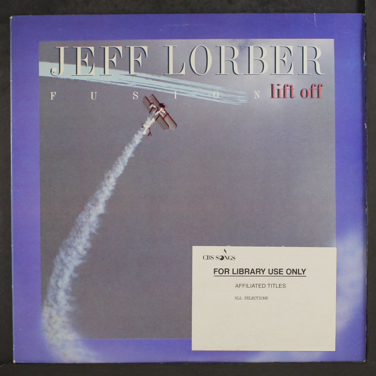 lift off by JEFF LORBER