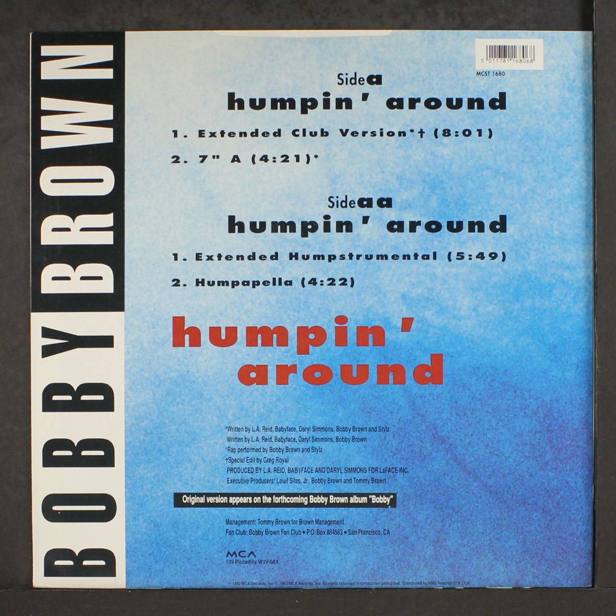 humpin' around by BOBBY BROWN
