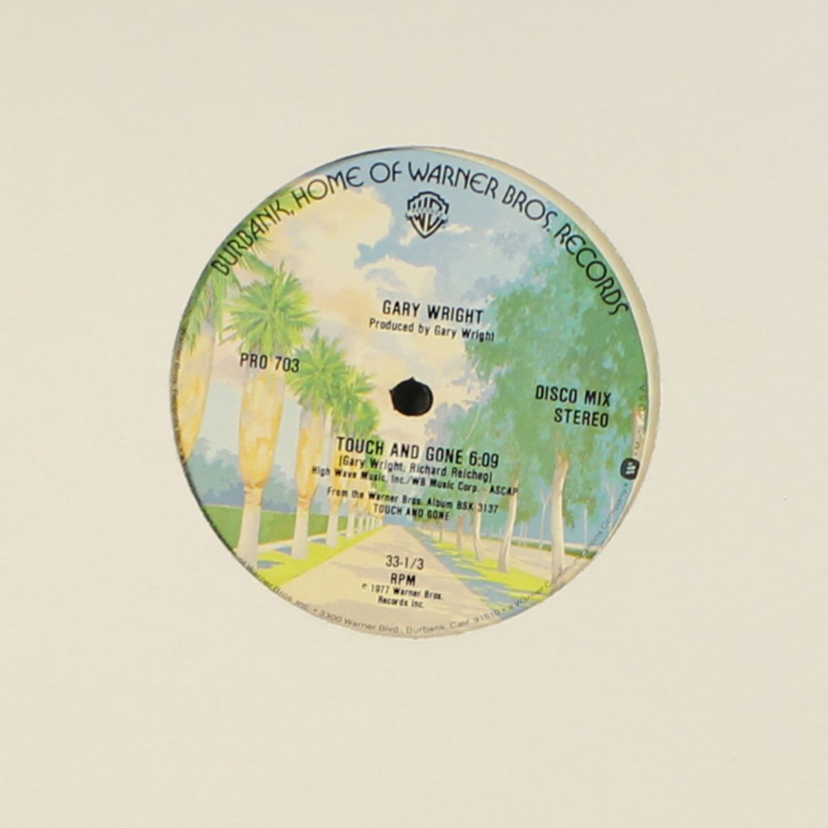 touch and gone by GARY WRIGHT