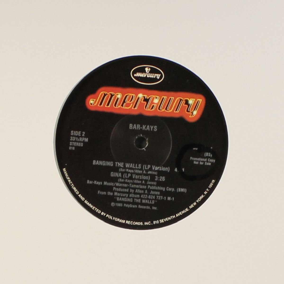 banging the walls / gina by BAR-KAYS