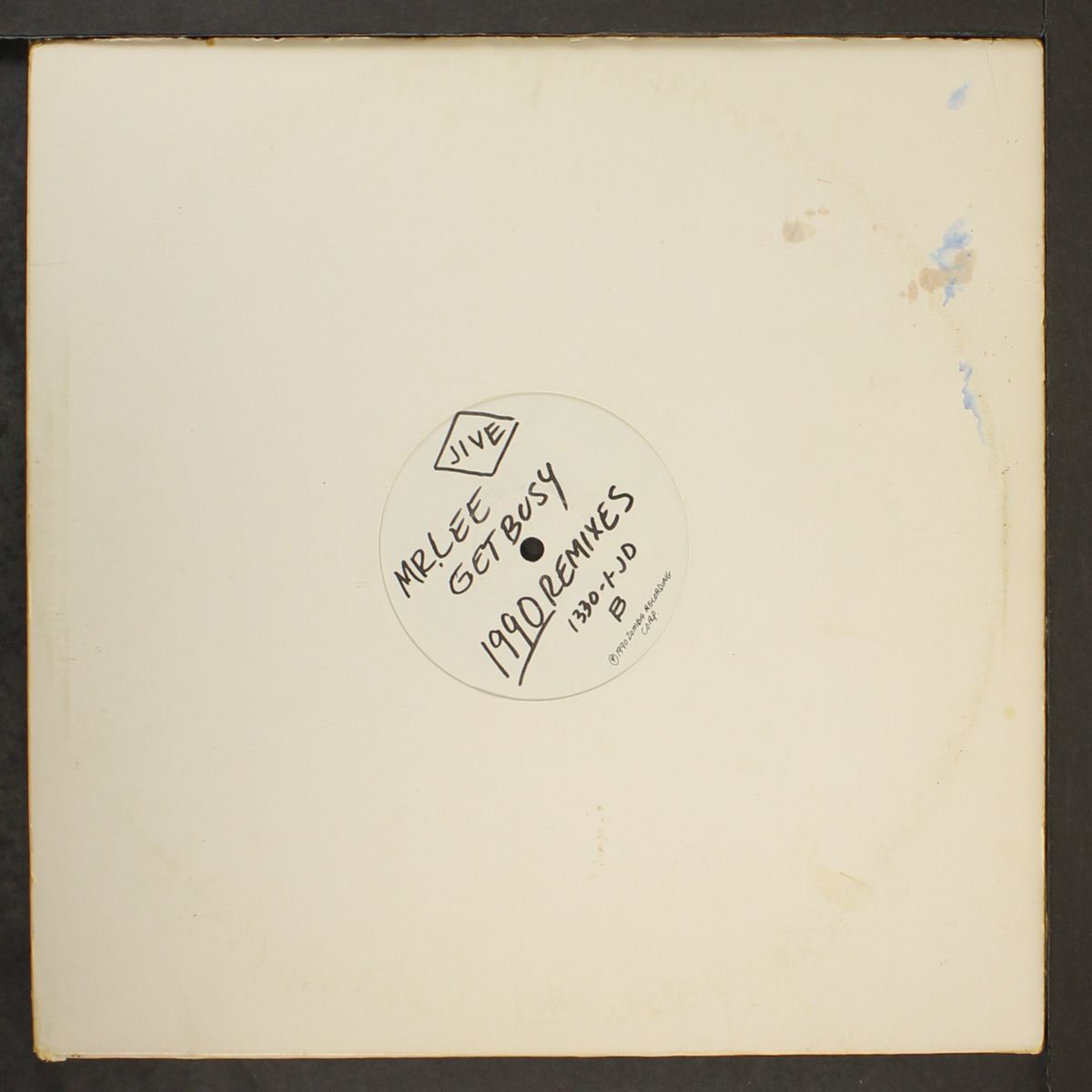 get busy (1990 remixes / instro's) by MR. LEE