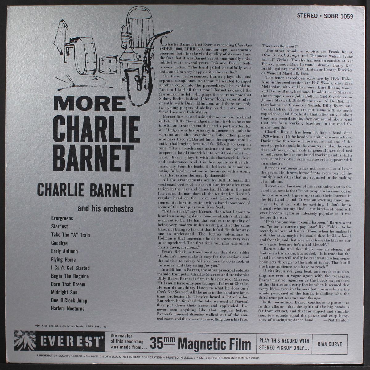 more by CHARLIE BARNET