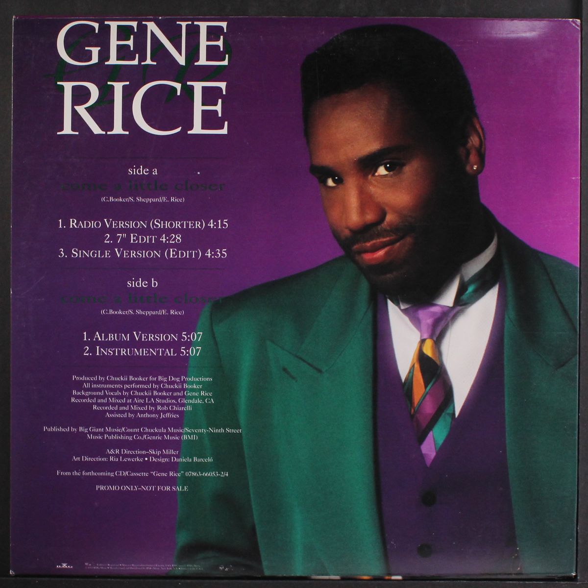 come a little closer by GENE RICE