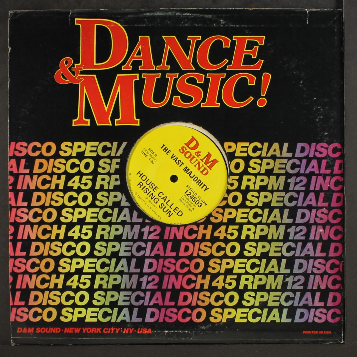 california dreamin' / house called rising sun by VAST MAJORITY