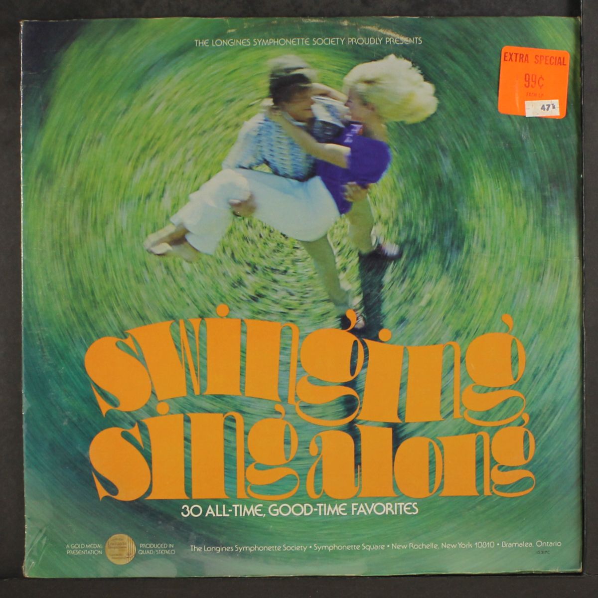 swinging sing along by LONGINES SYMPHONETTE SOCIETY