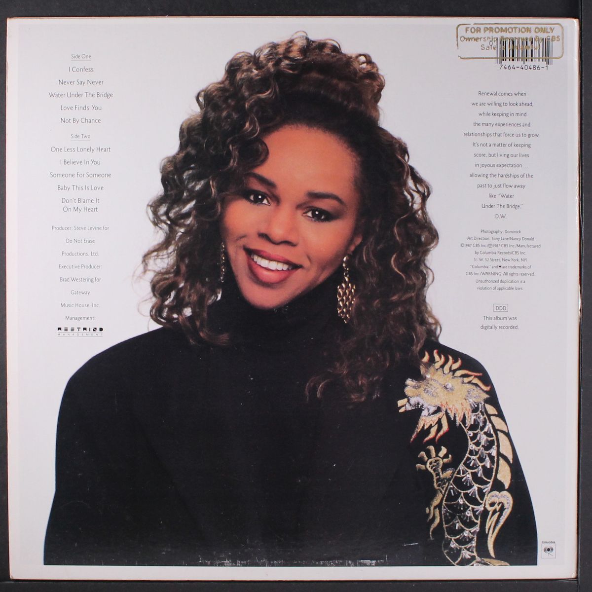 water under the bridge by DENIECE WILLIAMS
