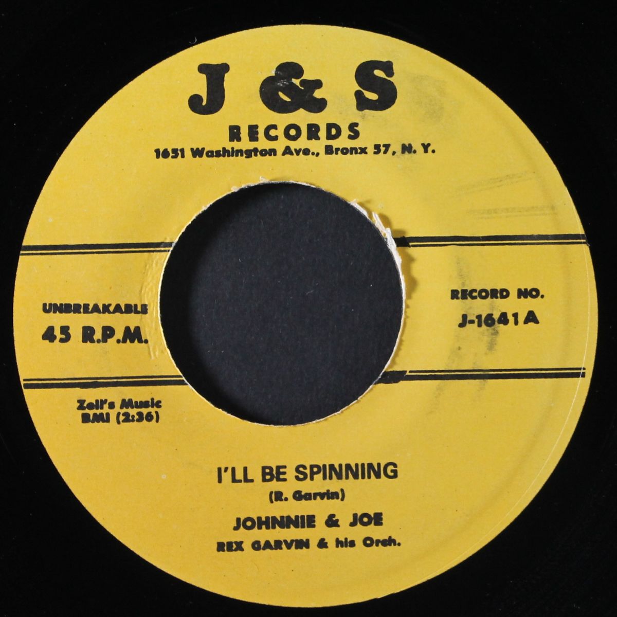 i'll be spinning by JOHNNIE & JOE